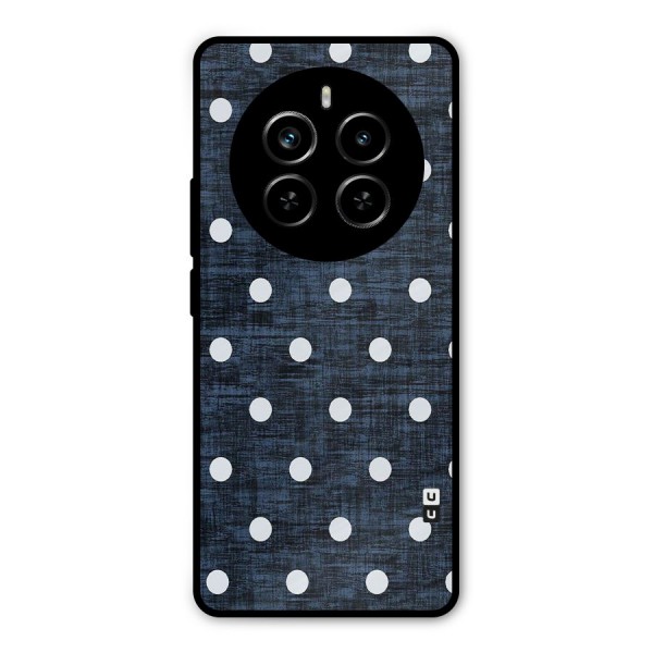 Textured Dots Metal Back Case for Realme P1 Pro