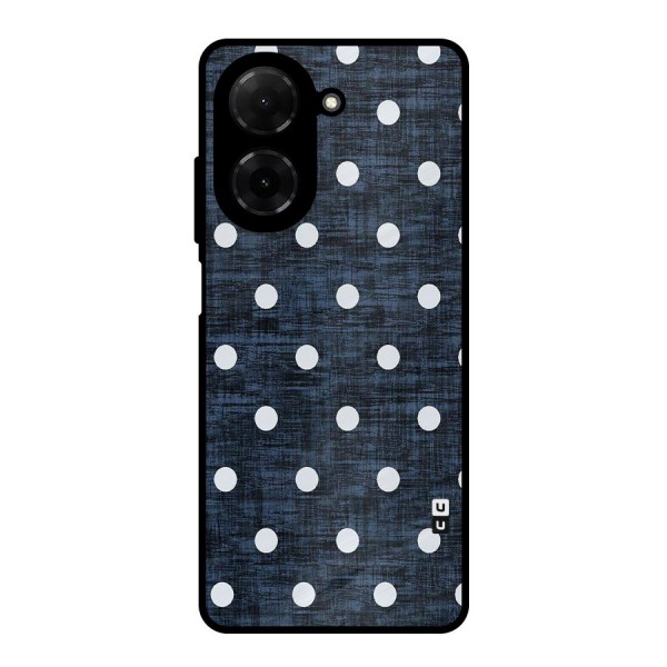 Textured Dots Metal Back Case for Redmi A5 4G