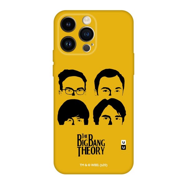 The Big Bang Theory Heads Original Polycarbonate Back Case for iPhone 14 Pro Max