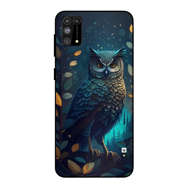 The Cunning Owl Metal Back Case for Galaxy M31