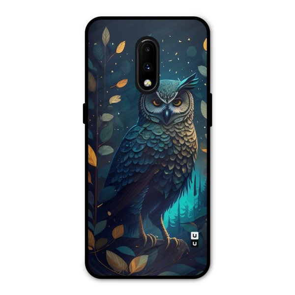 The Cunning Owl Metal Back Case for OnePlus 7