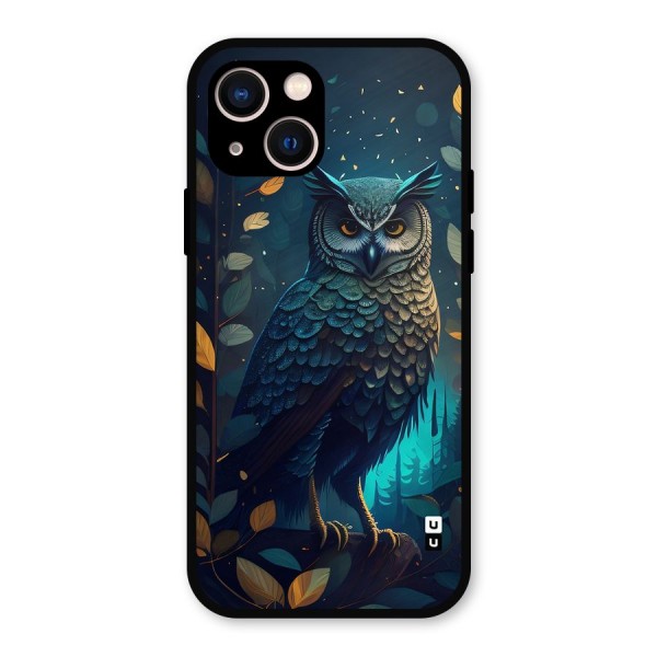 The Cunning Owl Metal Back Case for iPhone 13