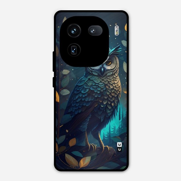 The Cunning Owl Metal Back Case for iQOO 12