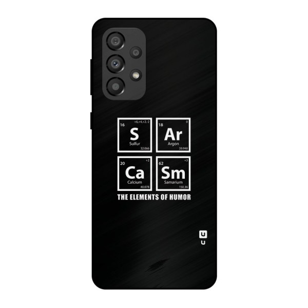 The Elements of Humor Metal Back Case for Galaxy A33 5G