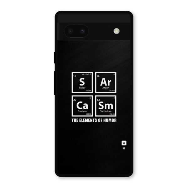 The Elements of Humor Metal Back Case for Google Pixel 6a