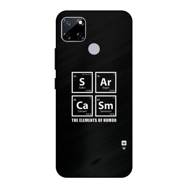 The Elements of Humor Metal Back Case for Realme Narzo 30A