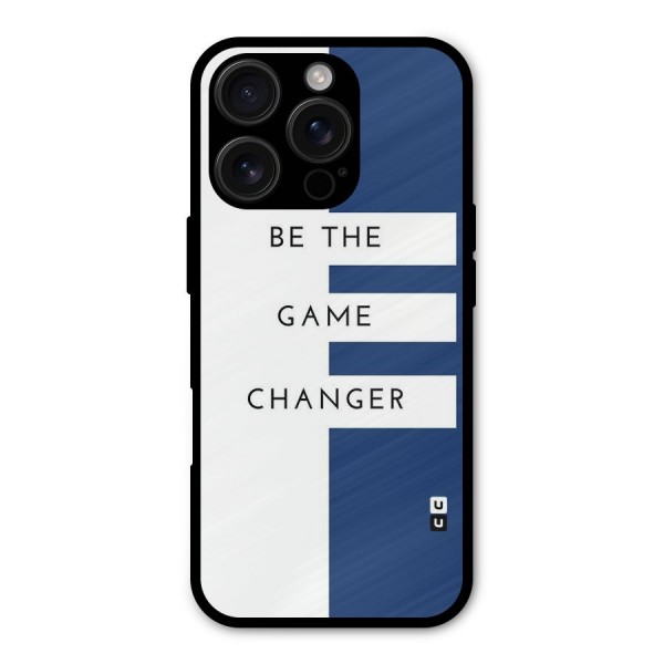 The Game Changer Metal Back Case for iPhone 16 Pro