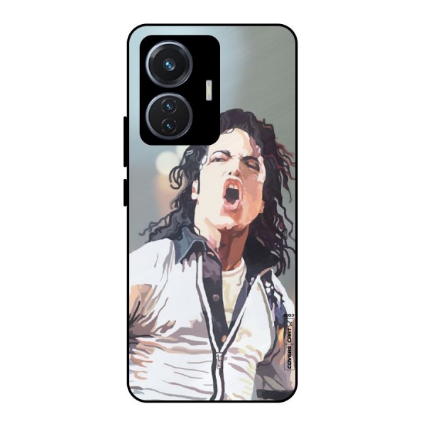 The Legend Michael Jackson Metal Back Case for iQOO Z6 44W