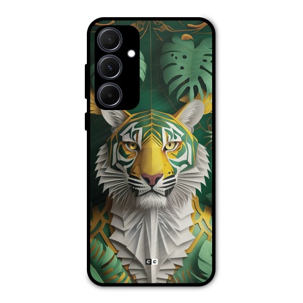 The Nature Tiger Metal Back Case for Galaxy A35
