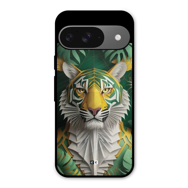 The Nature Tiger Metal Back Case for Google Pixel 9