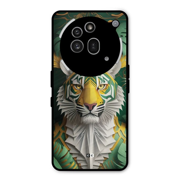 The Nature Tiger Metal Back Case for Nothing Phone 3a Pro