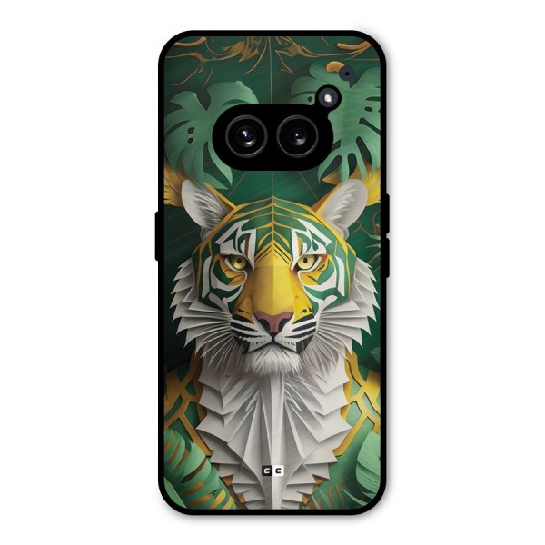 The Nature Tiger Metal Back Case for Nothing Phone 2a