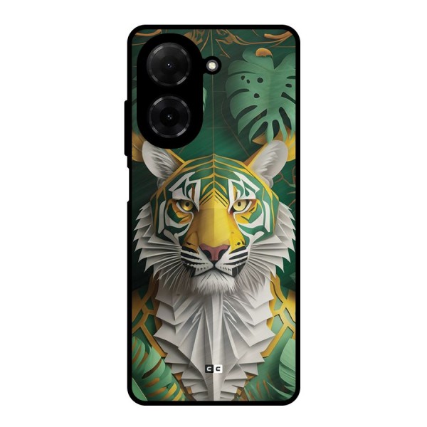 The Nature Tiger Metal Back Case for Poco C71