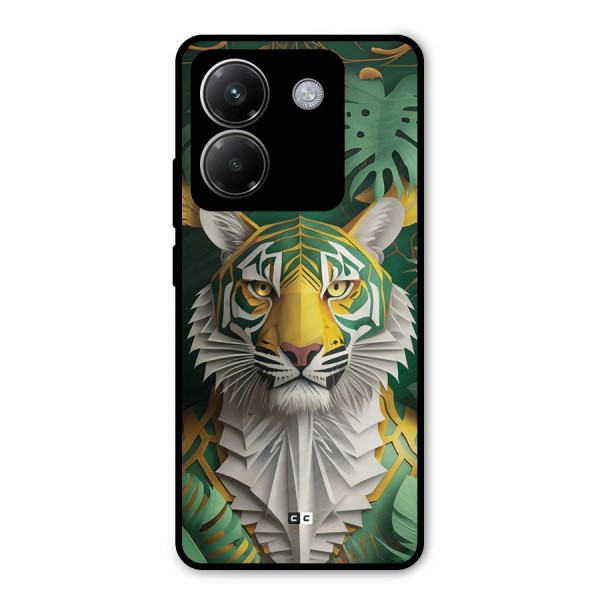 The Nature Tiger Metal Back Case for Poco M7 Pro 5G