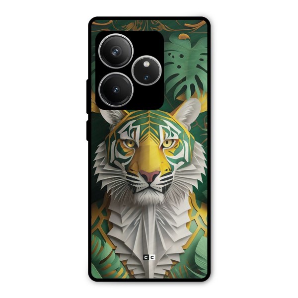 The Nature Tiger Metal Back Case for Realme GT 6