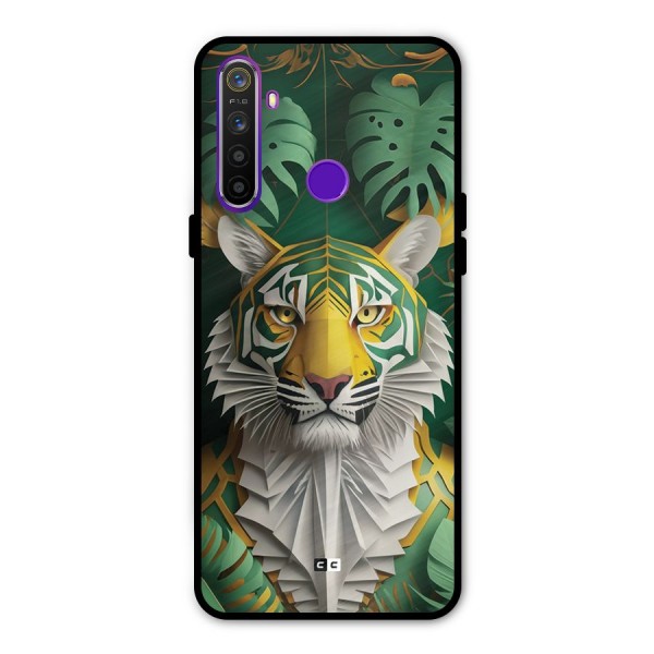The Nature Tiger Metal Back Case for Realme Narzo 10