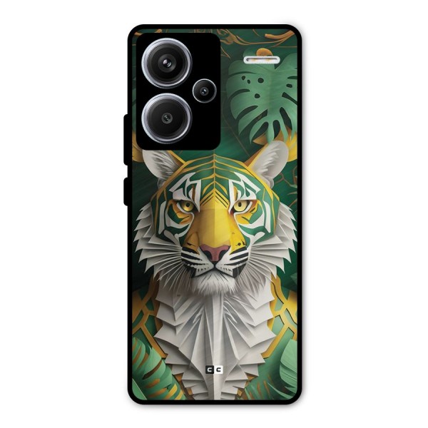 The Nature Tiger Metal Back Case for Redmi Note 13 Pro Plus