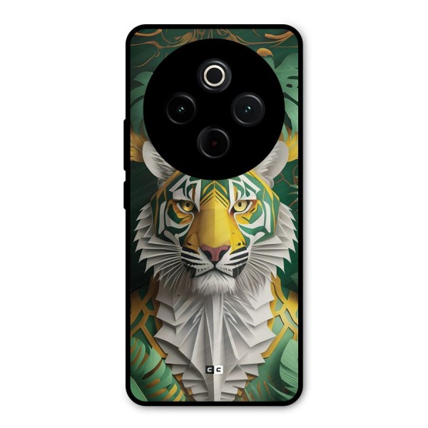 The Nature Tiger Metal Back Case for Vivo T4