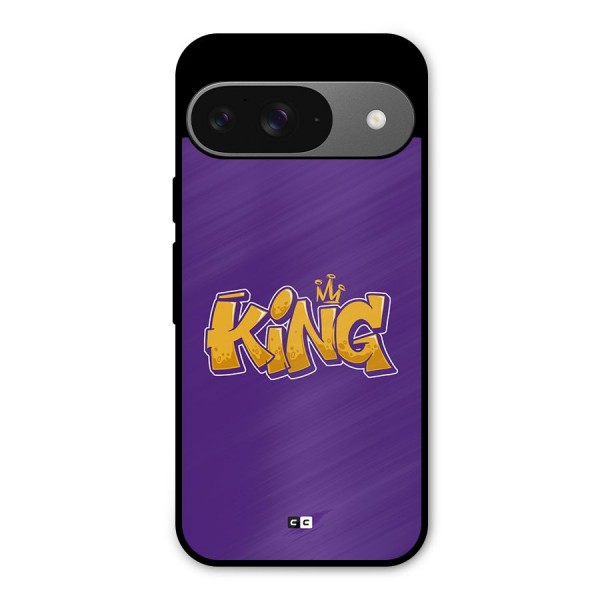 The Royal King Metal Back Case for Google Pixel 9