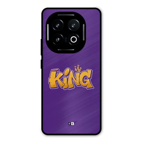 The Royal King Metal Back Case for iQOO 13
