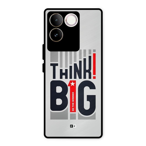 Think Big Metal Back Case for Vivo T2 Pro