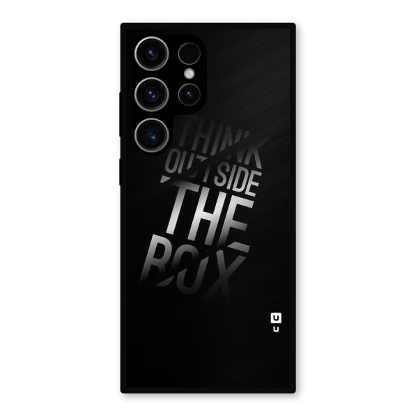 Think Outside the Box Metal Back Case for Galaxy S23 Ultra