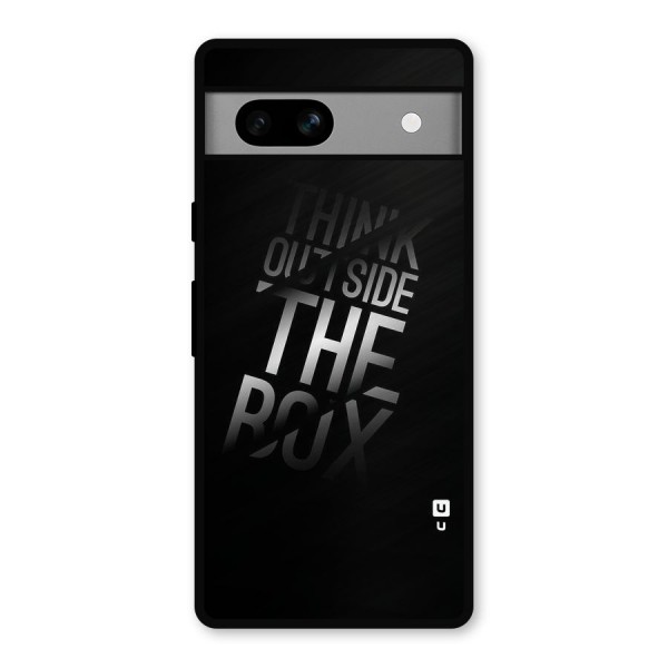 Think Outside the Box Metal Back Case for Google Pixel 7a