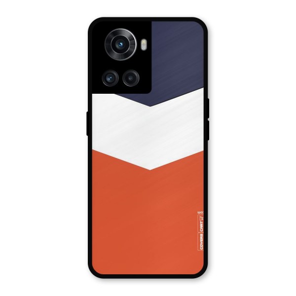 Three Colour Pattern Metal Back Case for OnePlus 10R