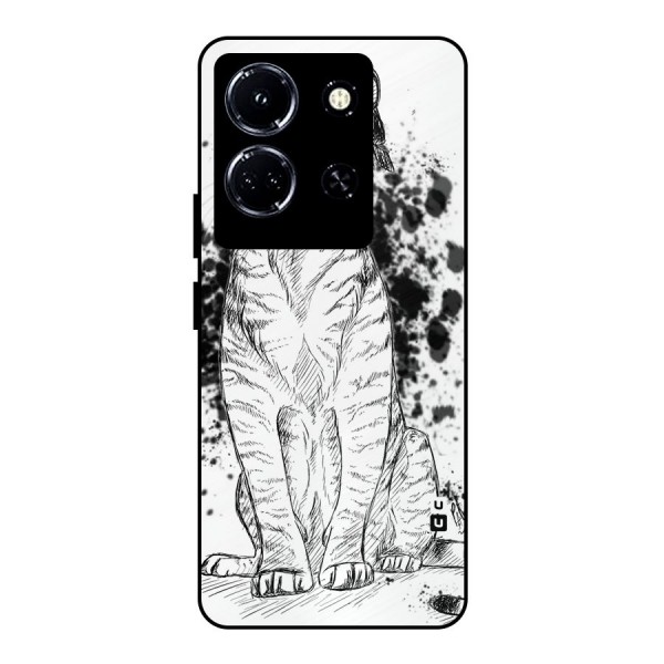 Tiger Wink Metal Back Case for Infinix Note 30 5G