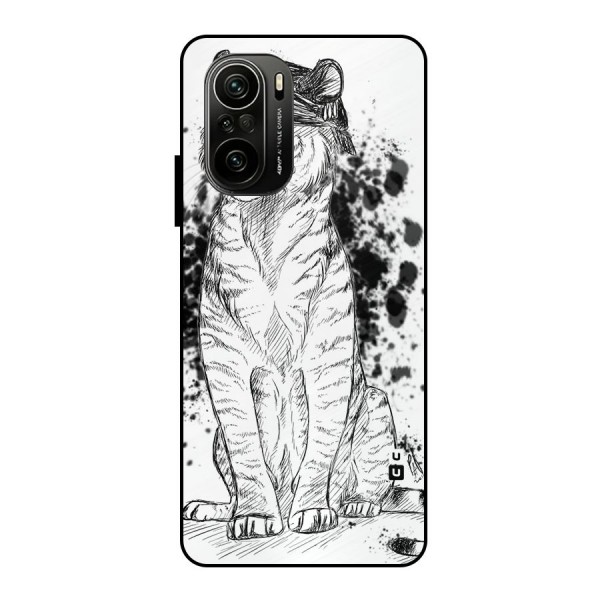 Tiger Wink Metal Back Case for Mi 11X Pro