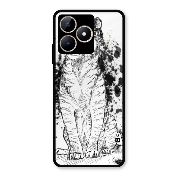 Tiger Wink Metal Back Case for Realme Narzo N53