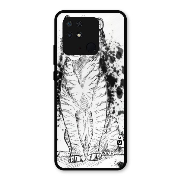 Tiger Wink Metal Back Case for Redmi 10 Power