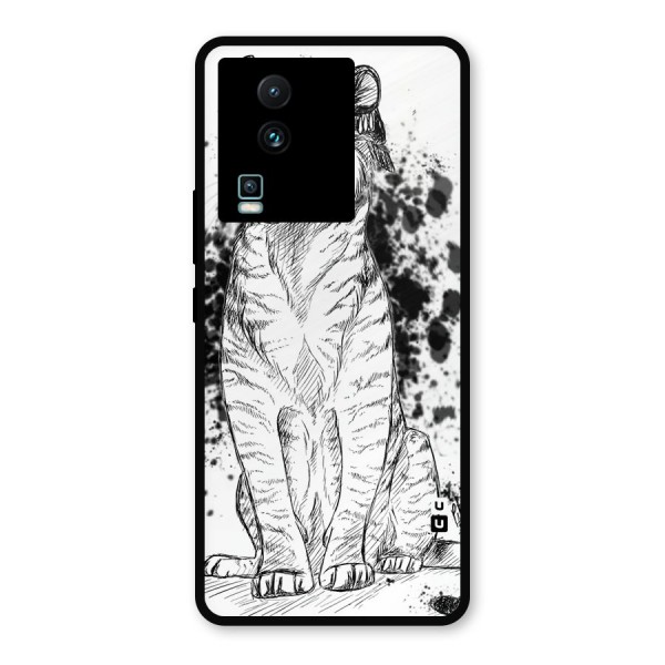 Tiger Wink Metal Back Case for iQOO Neo 7 Pro