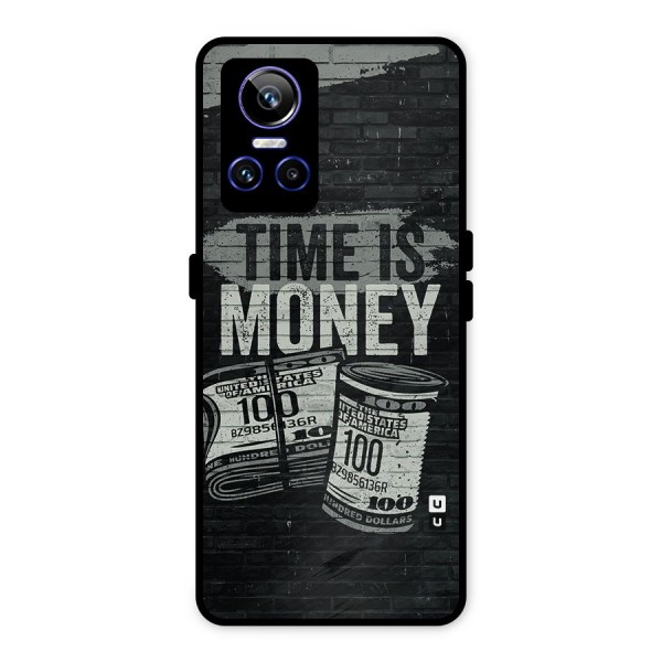 Time Is Money Metal Back Case for Realme GT Neo 3