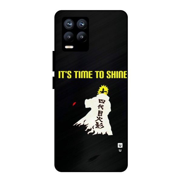 Time To Shine Metal Back Case for Realme 8 Pro
