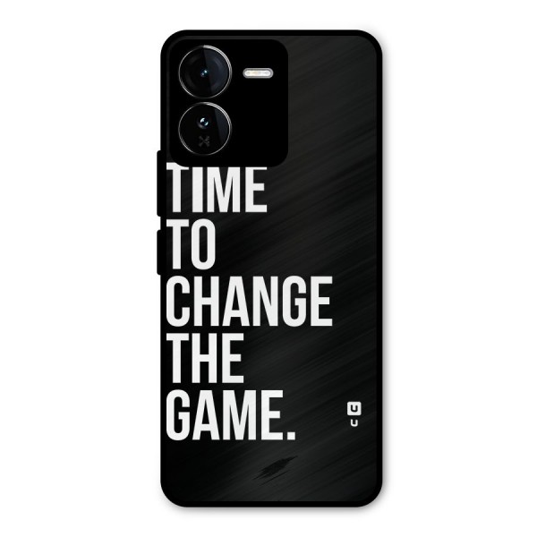 Time to Change the Game Metal Back Case for iQOO Z9