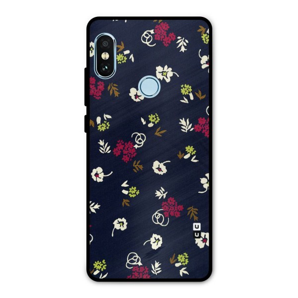 Tiny Flowers Metal Back Case for Redmi Note 5 Pro