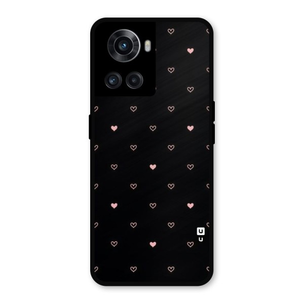 Tiny Little Pink Pattern Metal Back Case for OnePlus 10R