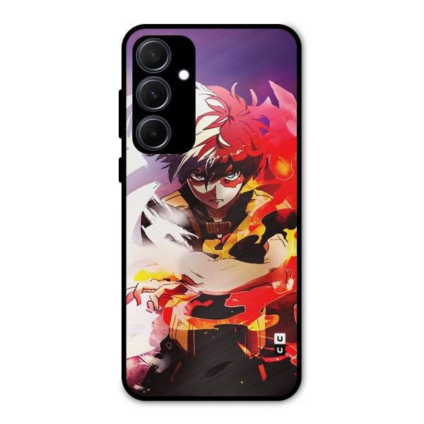 Todoroki Colors Metal Back Case for Galaxy A35