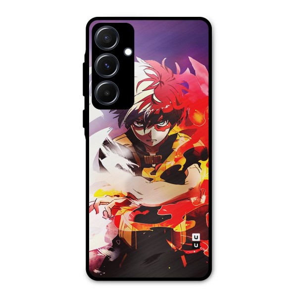 Todoroki Colors Metal Back Case for Galaxy A55