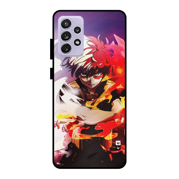 Todoroki Colors Metal Back Case for Galaxy A72
