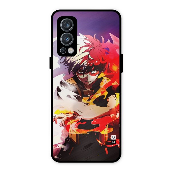 Todoroki Colors Metal Back Case for OnePlus Nord 2 5G