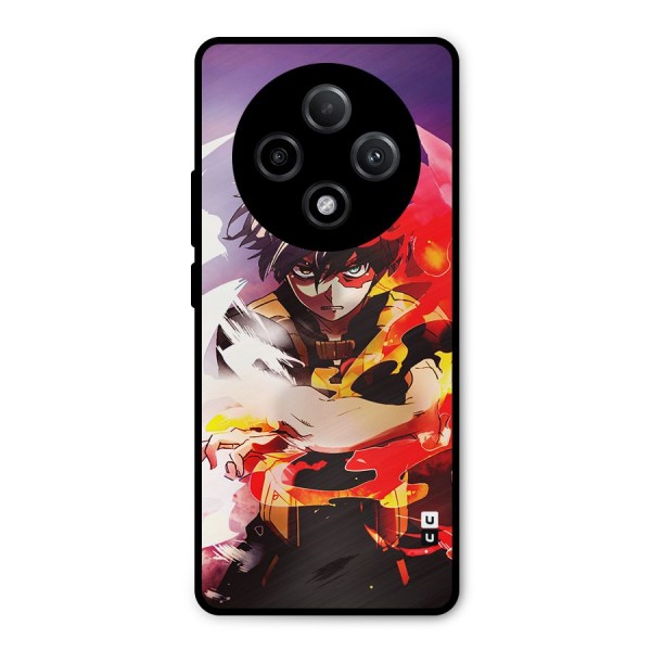 Todoroki Colors Metal Back Case for Oppo F27 Pro Plus