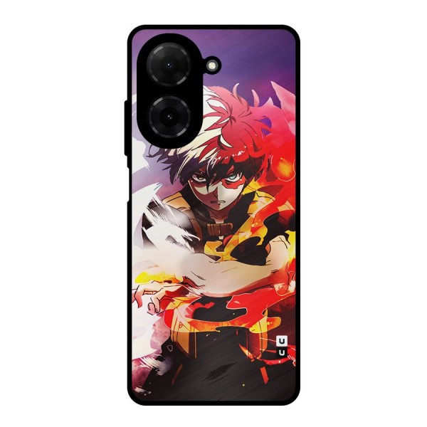 Todoroki Colors Metal Back Case for Poco C71