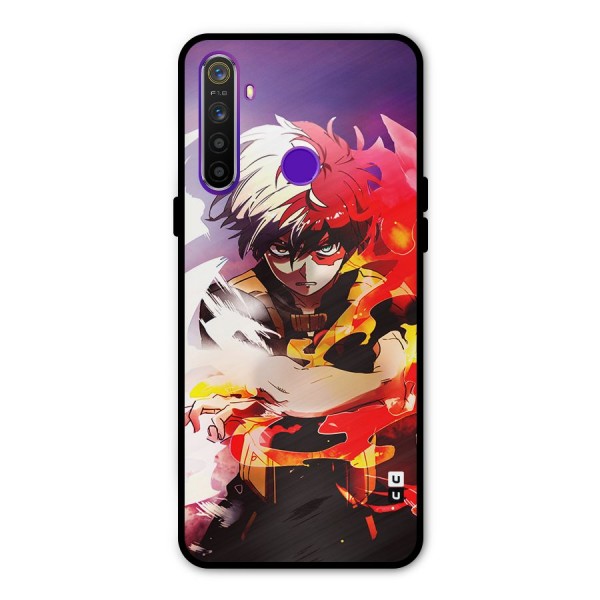 Todoroki Colors Metal Back Case for Realme Narzo 10