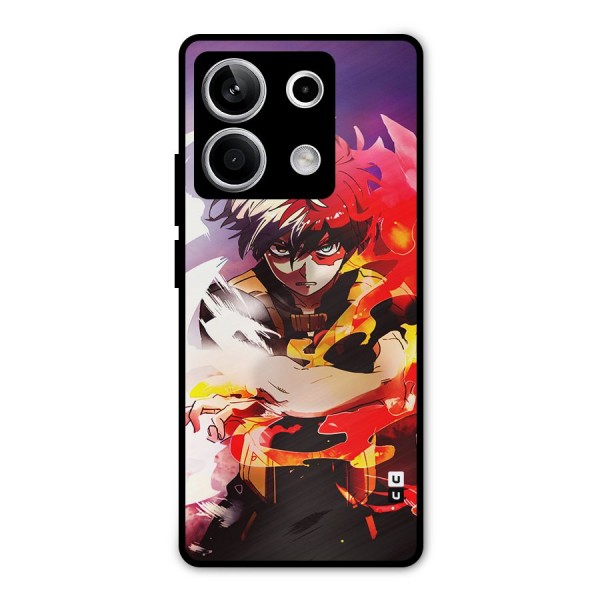 Todoroki Colors Metal Back Case for Redmi Note 13 5G