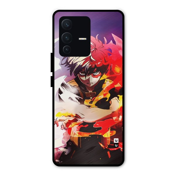 Todoroki Colors Metal Back Case for Vivo V23 Pro