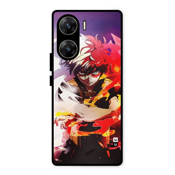 Todoroki Colors Metal Back Case for Vivo V29e