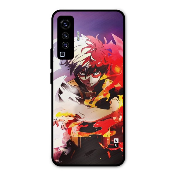 Todoroki Colors Metal Back Case for Vivo X50