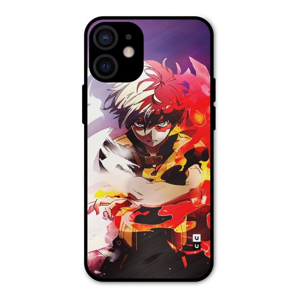 Todoroki Colors Metal Back Case for iPhone 12 Mini